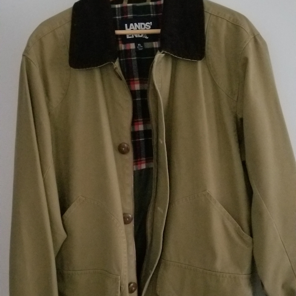 NEW! Lands'End Barn coat, Men's XL